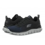 7s Skechers 232399-NVBK Track Ripkent shoe - dark-blue/grey